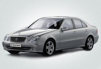 Замовлення авто Mercedes E-Class W211 сірий на весілля у Львові