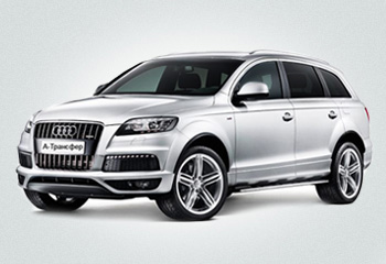 Замовлення авто Audi Q7 білий на весілля у Львові
