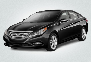 Замовлення авто Hyundai Sonata чорний на весілля у Львові