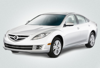 Замовлення авто Mazda 6 білий на весілля у Львові