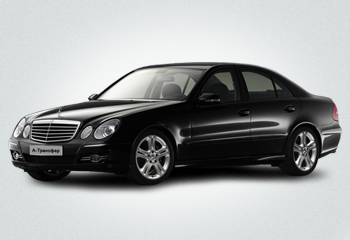 Оренда авто Mercedes E-Class W211 чорний на весілля у Львові