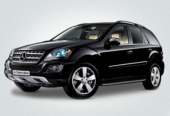 Оренда авто Mercedes ML чорний на весілля у Львові