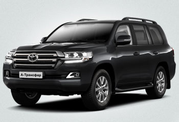 Прокат авто Toyota Land Cruiser 200 чорний на весілля у Львові