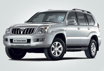 Оренда авто Toyota Land Cruiser Prado сірий на весілля у Львові