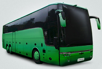 Замовлення автобуса Vanhool на весілля у Львові