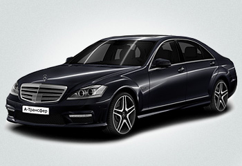 Прокат авто S-Class W221 чорний на весілля у Львові